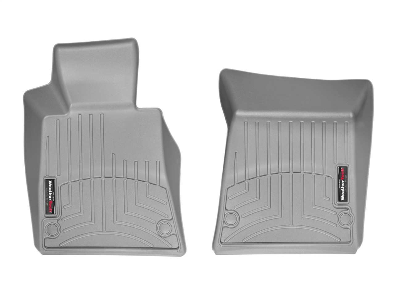 WeatherTech FloorLinerTM DigitalFit; Gray; Front 465291 thumbnail 1