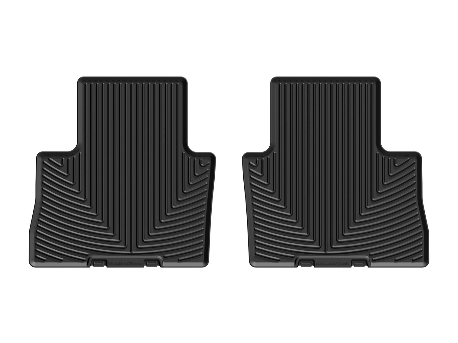 WeatherTech All Weather Floor Mats; Black; Rear W525 thumbnail 1