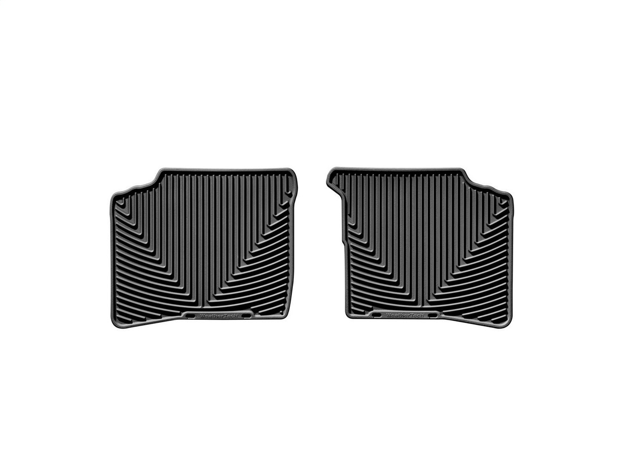 WeatherTech All Weather Floor Mats; Black; Rear W130 thumbnail 1