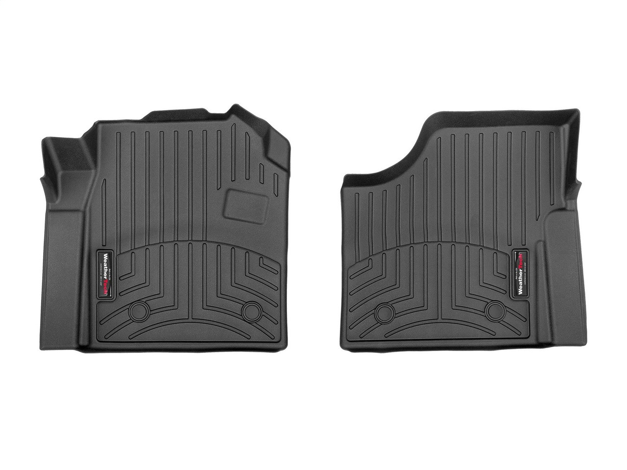 WeatherTech FloorLinerTM DigitalFit; Black; Front 4416251V thumbnail 1