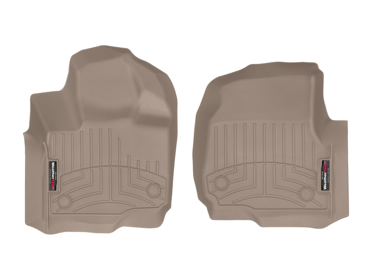 WeatherTech FloorLinerTM DigitalFit; Tan; Front 4516651 thumbnail 0
