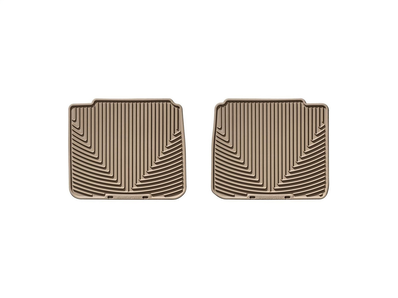 WeatherTech All Weather Floor Mats; Tan; Rear W85TN thumbnail 0