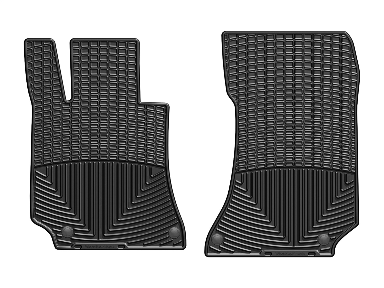 WeatherTech All Weather Floor Mats; Black; Front W357 thumbnail 1