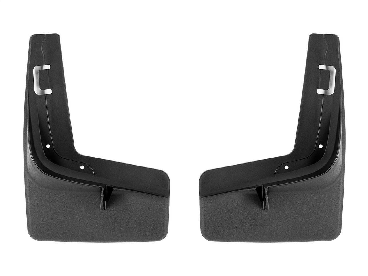 WeatherTech MudFlap No-Drill DigitalFit; Black 110164 thumbnail 0