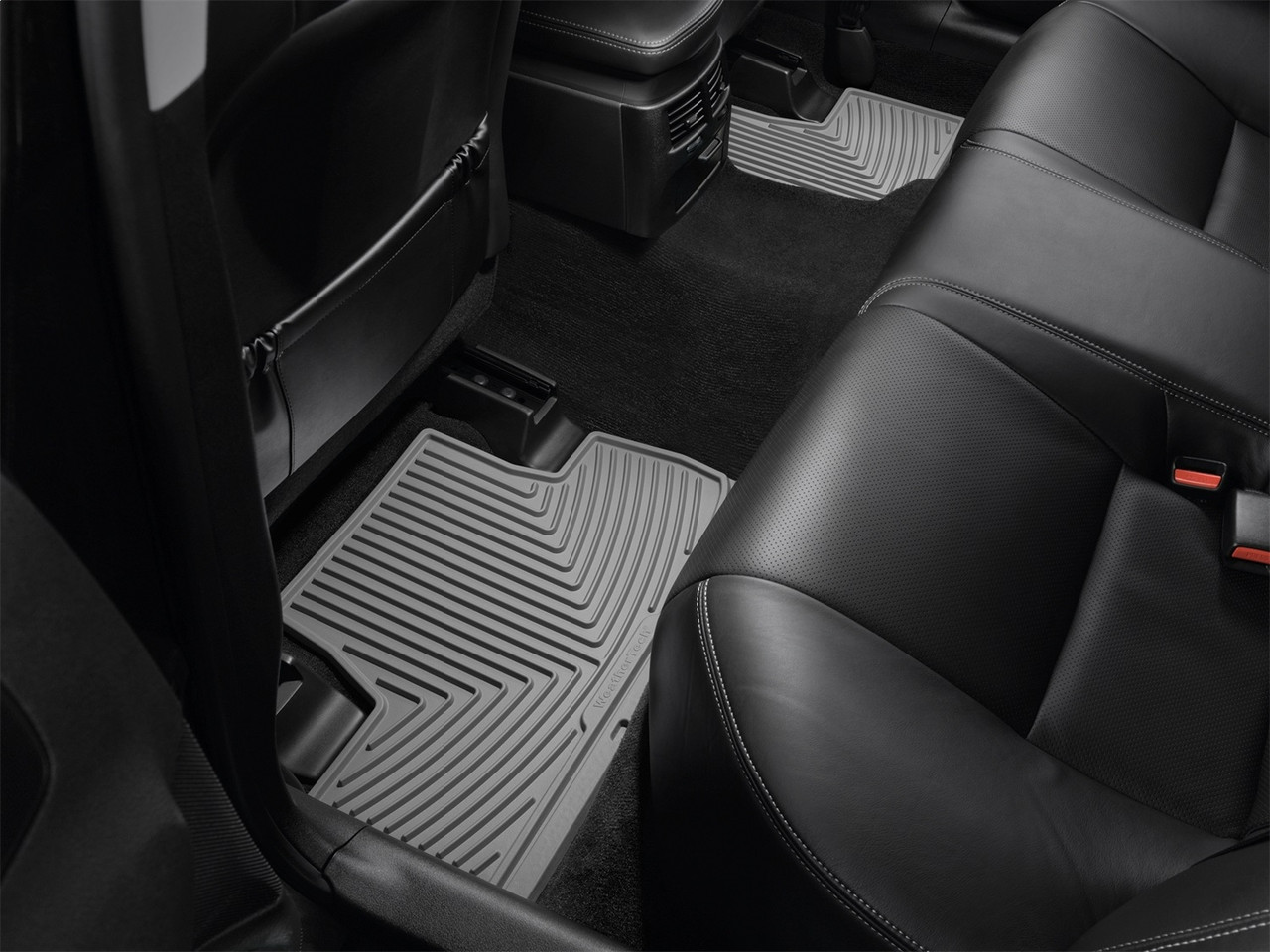 WeatherTech All Weather Floor Mats; Gray; Rear W200GR thumbnail 1