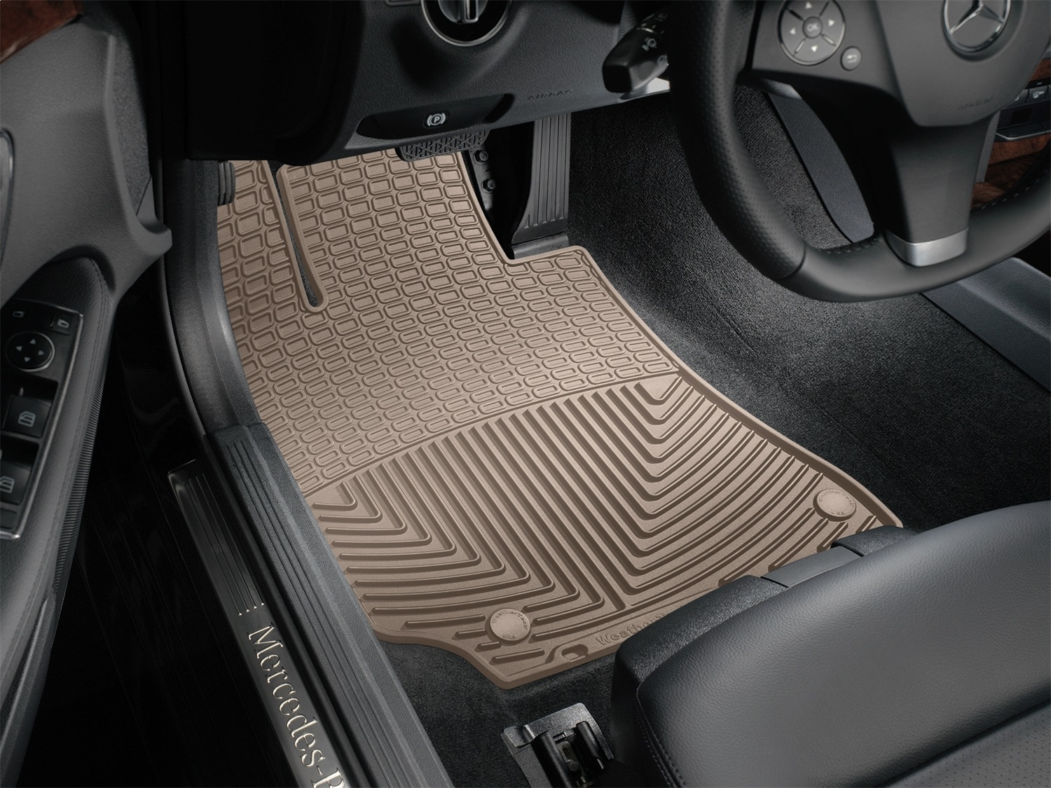 WeatherTech All Weather Floor Mats; Tan; Front W357TN thumbnail 0
