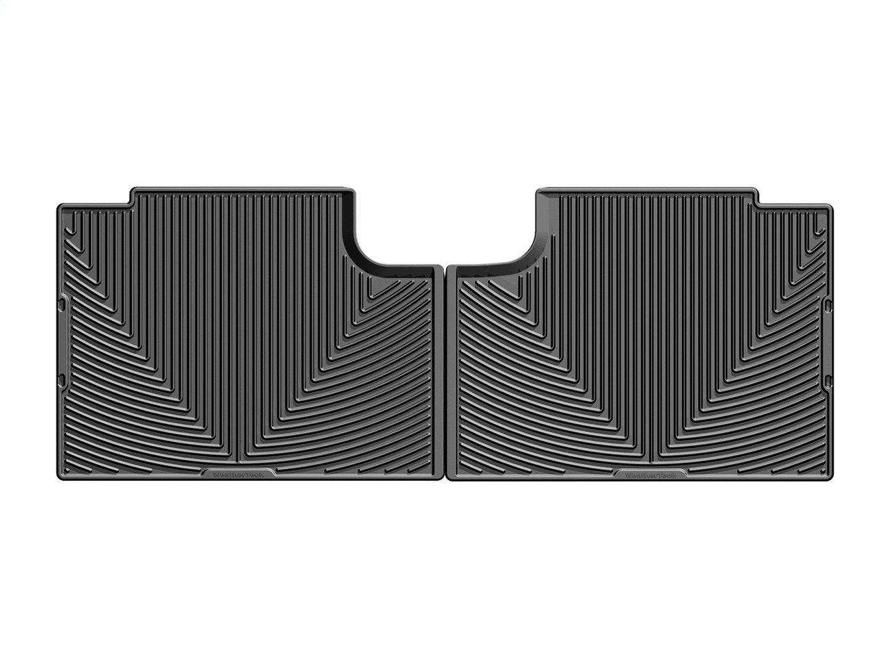 WeatherTech All Weather Floor Mats; Black; Rear W358 thumbnail 0