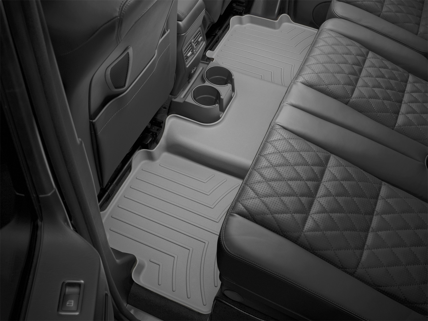 WeatherTech FloorLinerTM DigitalFit; Gray; Rear 462212 thumbnail 1