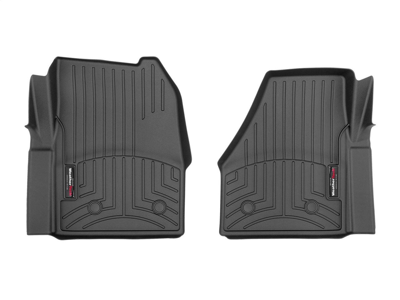 WeatherTech FloorLinerTM DigitalFit; Black; Front 4416301V thumbnail 1