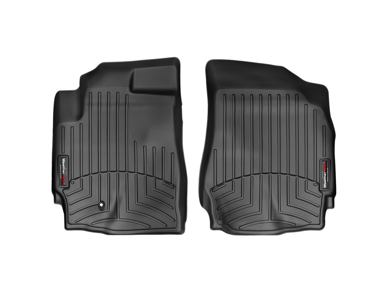 WeatherTech FloorLinerTM DigitalFit; Black; Front 441191 thumbnail 1