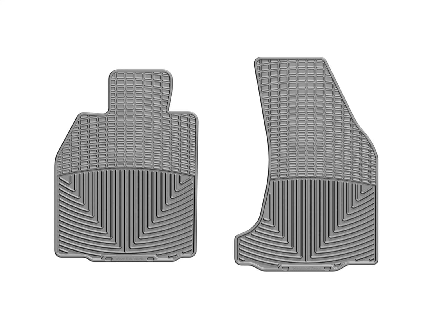 WeatherTech All Weather Floor Mats; Gray; Front W55GR thumbnail 0