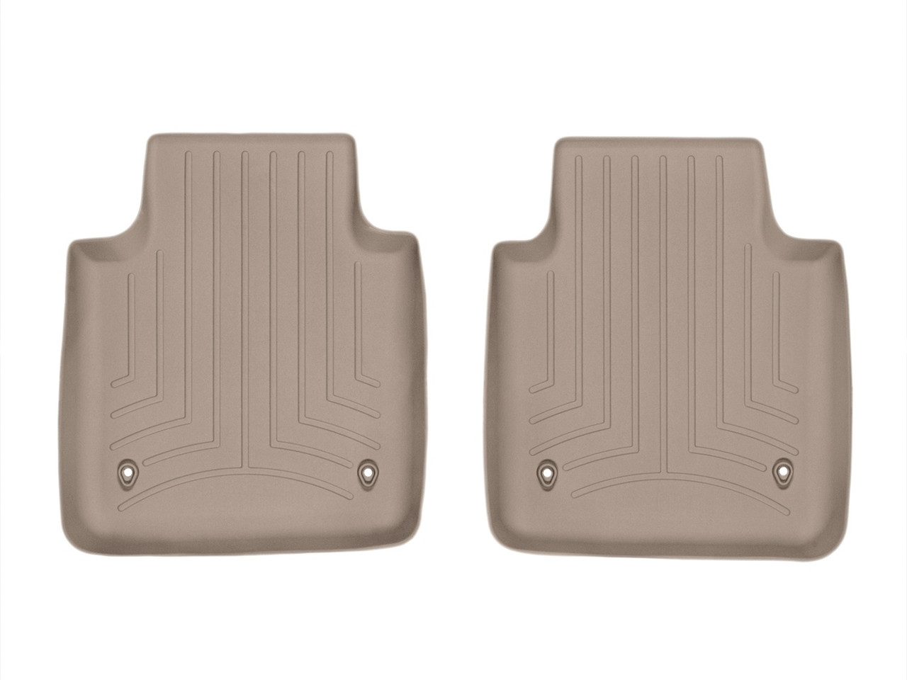 WeatherTech FloorLinerTM DigitalFit; Tan; Rear 454474 thumbnail 0