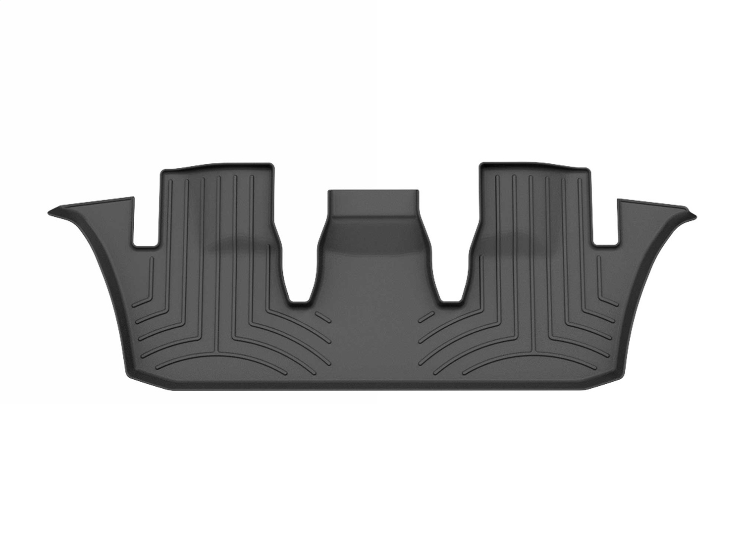 WeatherTech FloorLinerTM HP; Black; Third Row 4418273IM thumbnail 0