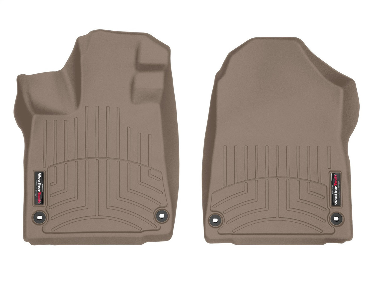WeatherTech FloorLinerTM DigitalFit; Tan; Front 4516691 thumbnail 0