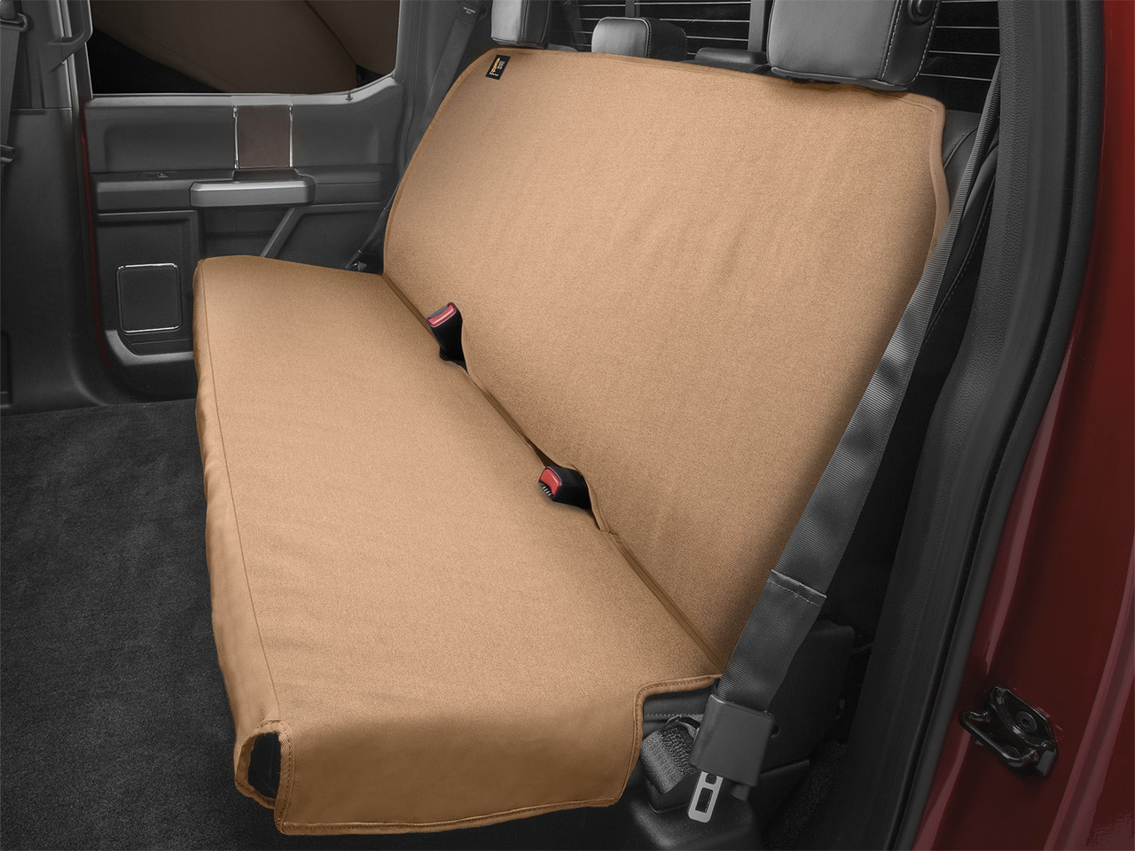 WeatherTech Seat Protector; Tan; Bench Seat Width 56 in.; Depth 19.5 in.; Back Height 22.5 in. DE2011TN thumbnail 1