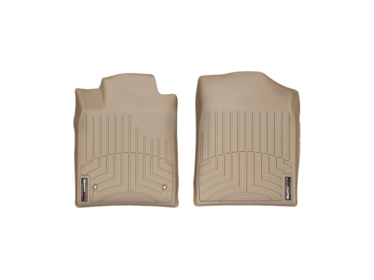 WeatherTech FloorLinerTM DigitalFit; Tan; Front 451301 thumbnail 1