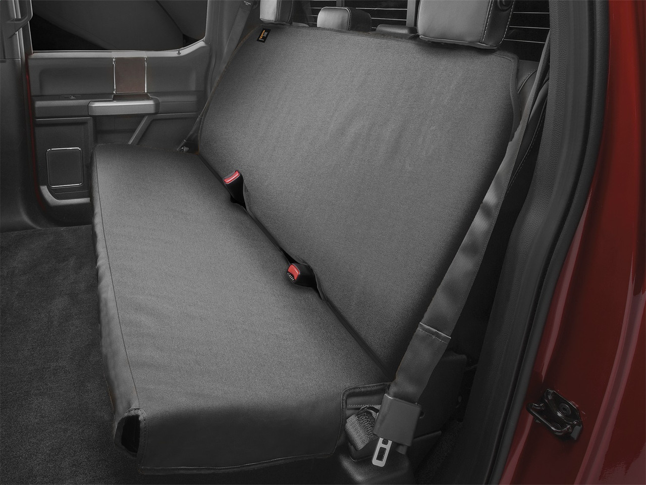 WeatherTech Seat Protector; Black; Bench Seat Width 60 in.; Depth 19 in.; Back Height 23 in. DE2020CH thumbnail 0