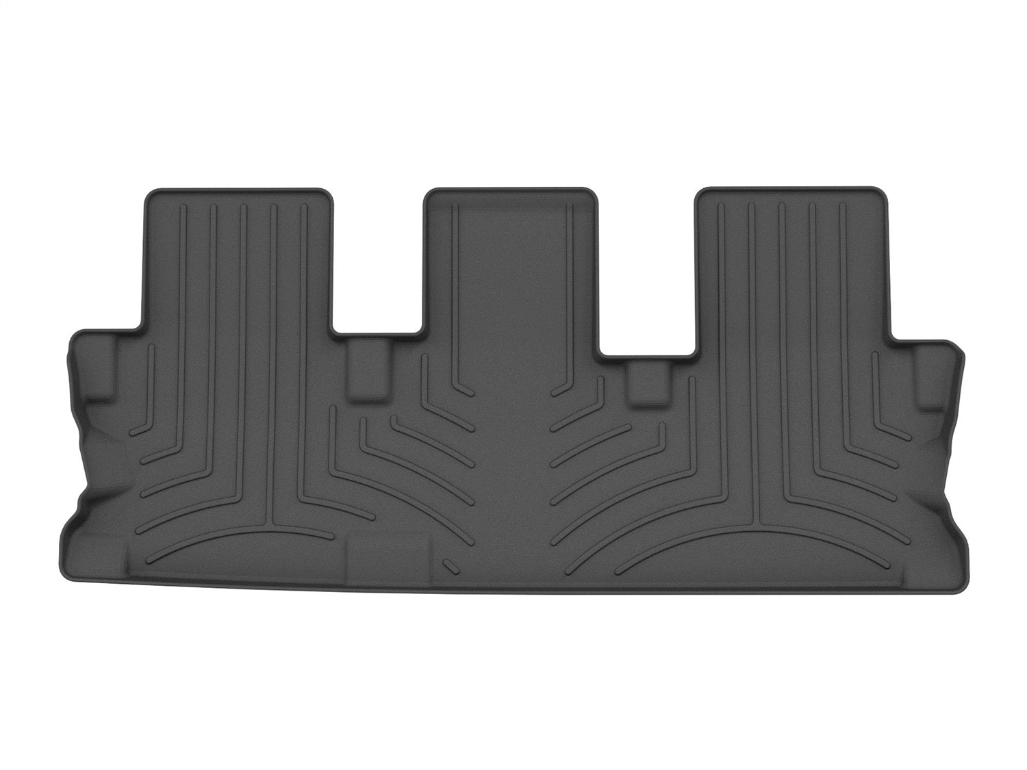 WeatherTech FloorLinerTM HP; Black; Third Row 446323IM thumbnail 0