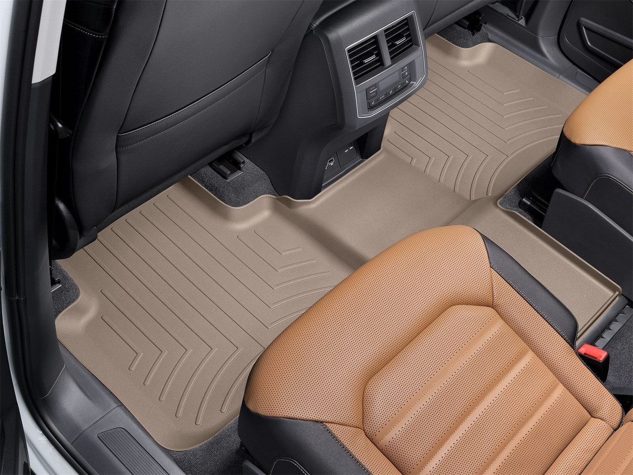 WeatherTech FloorLinerTM DigitalFit; Tan; Rear 4510842 thumbnail 1