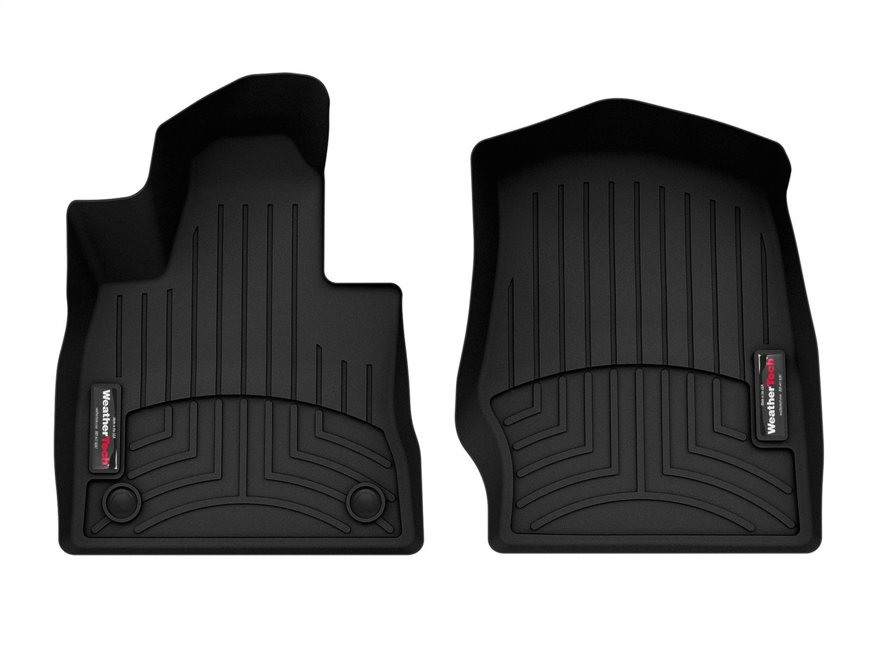 WeatherTech FloorLinerTM DigitalFit; Black; Front 4417161 thumbnail 0