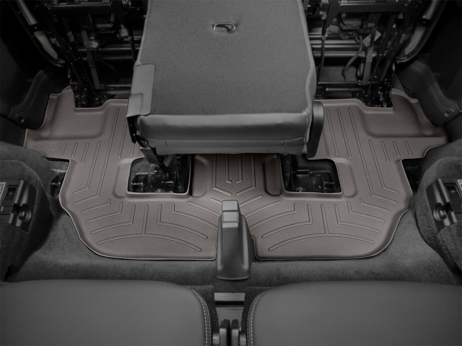 WeatherTech FloorLinerTM DigitalFit; Cocoa; Third Row 473624 thumbnail 0