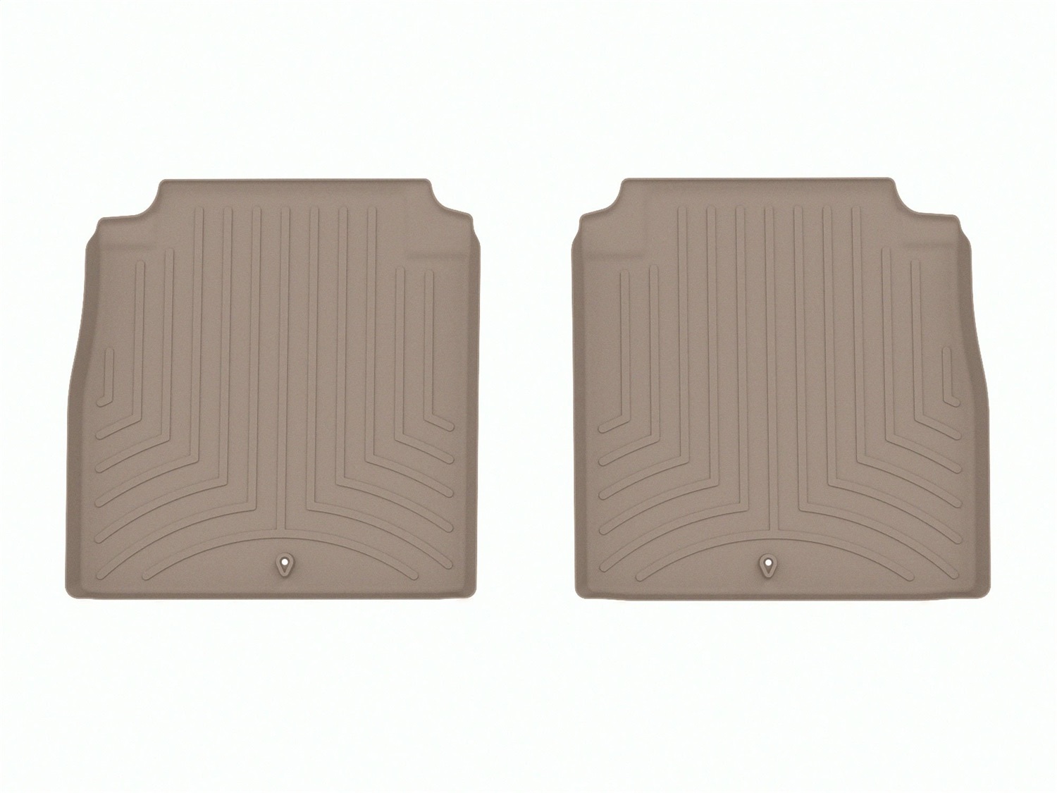 WeatherTech FloorLinerTM DigitalFit; Tan; Rear 4516593 thumbnail 0
