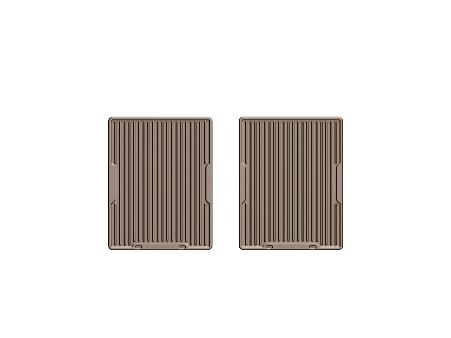 WeatherTech All Weather Floor Mats; Tan; Rear W273TN thumbnail 1