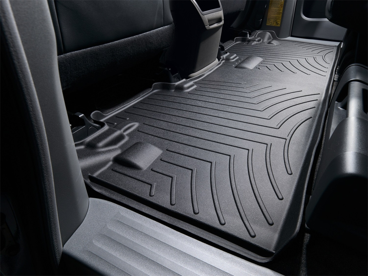 WeatherTech FloorLinerTM DigitalFit; Black; Rear 443002 thumbnail 0