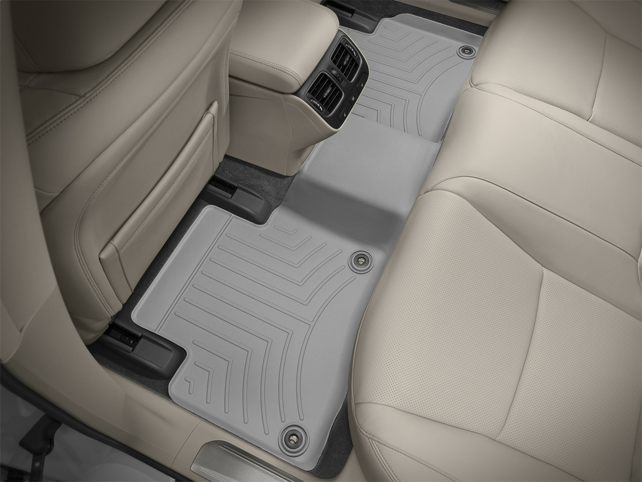 WeatherTech FloorLinerTM DigitalFit; Gray; Rear 465582 thumbnail 1