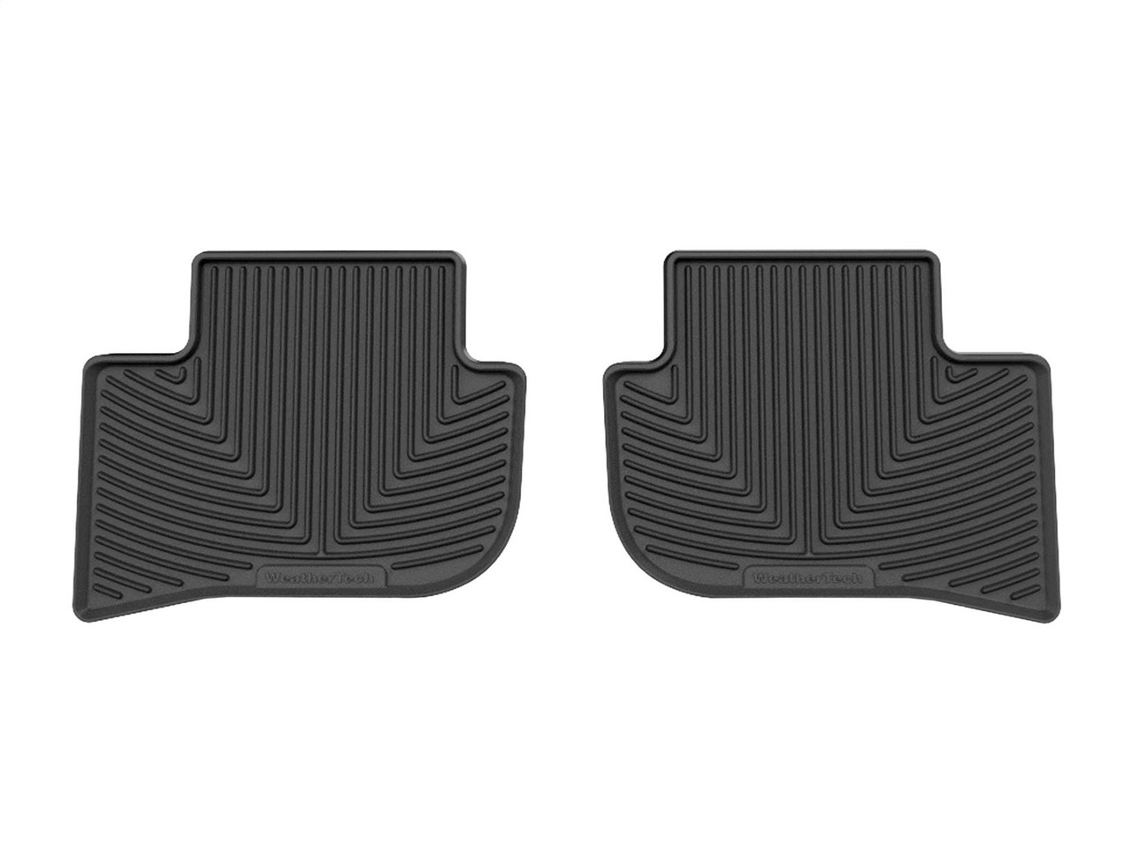 WeatherTech All Weather Floor Mats; Black; Rear W705 thumbnail 0