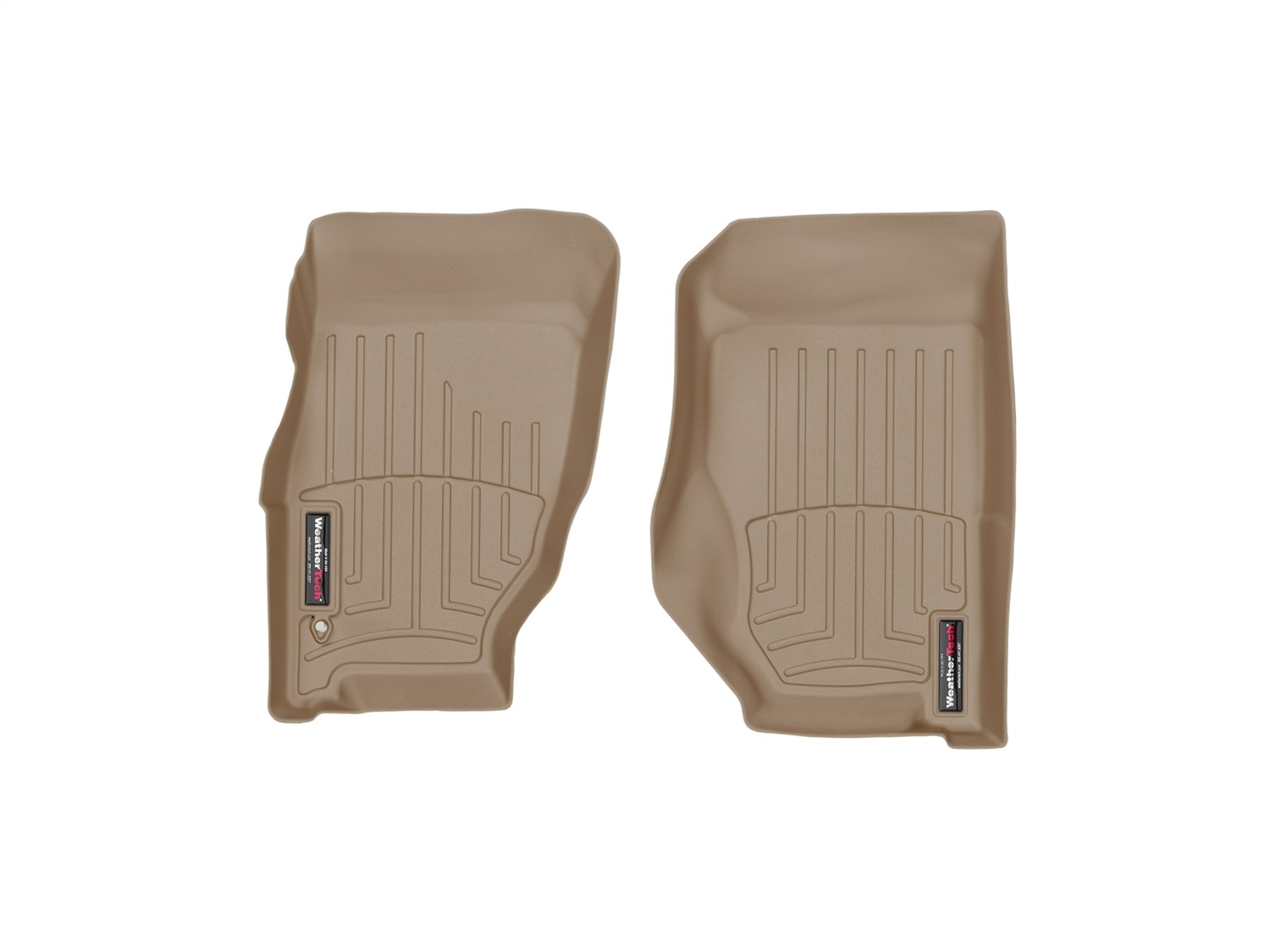 WeatherTech FloorLinerTM DigitalFit; Tan; Front 450321 thumbnail 0