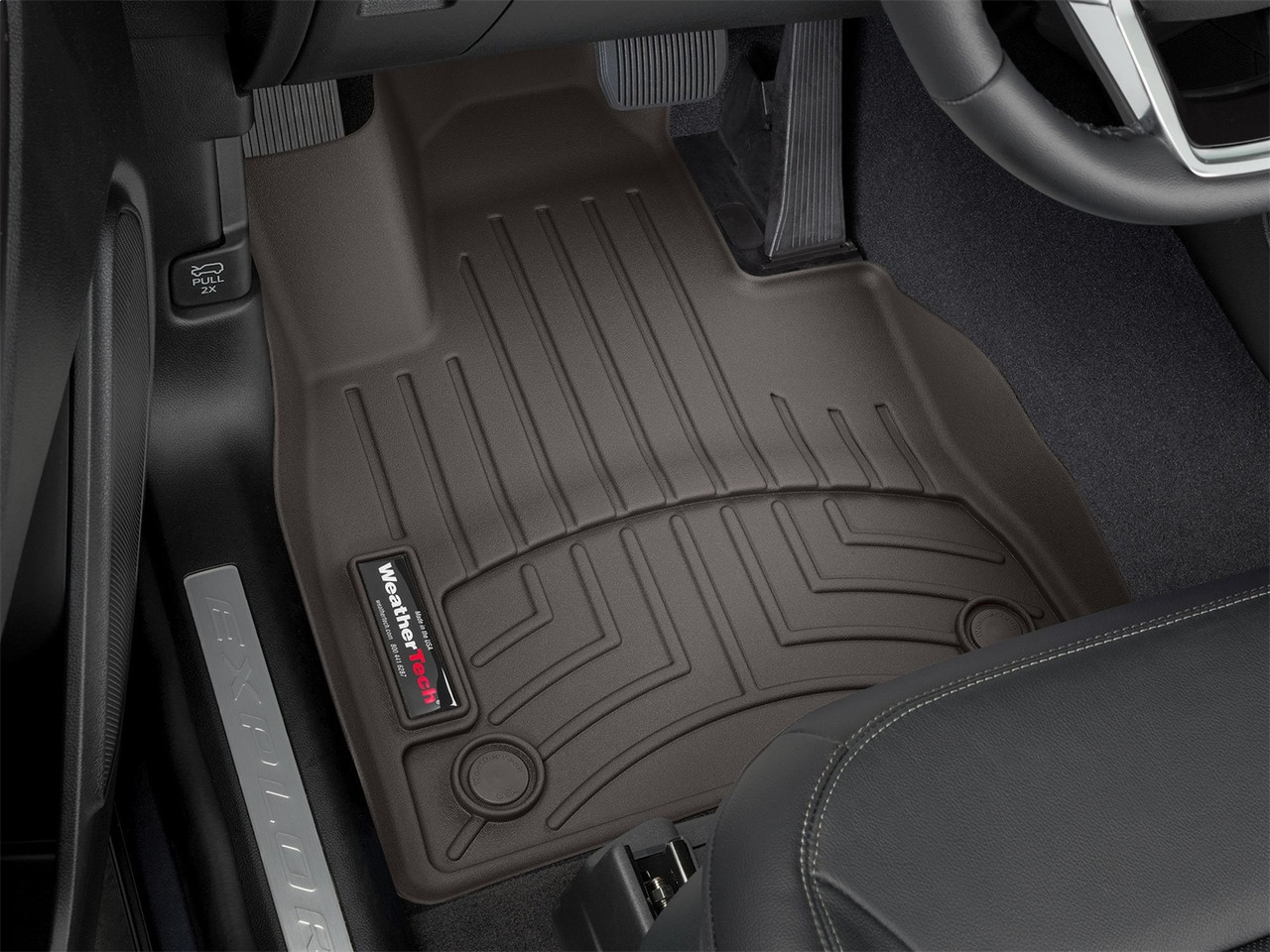 WeatherTech FloorLinerTM DigitalFit; Cocoa; Front 4715751 thumbnail 1