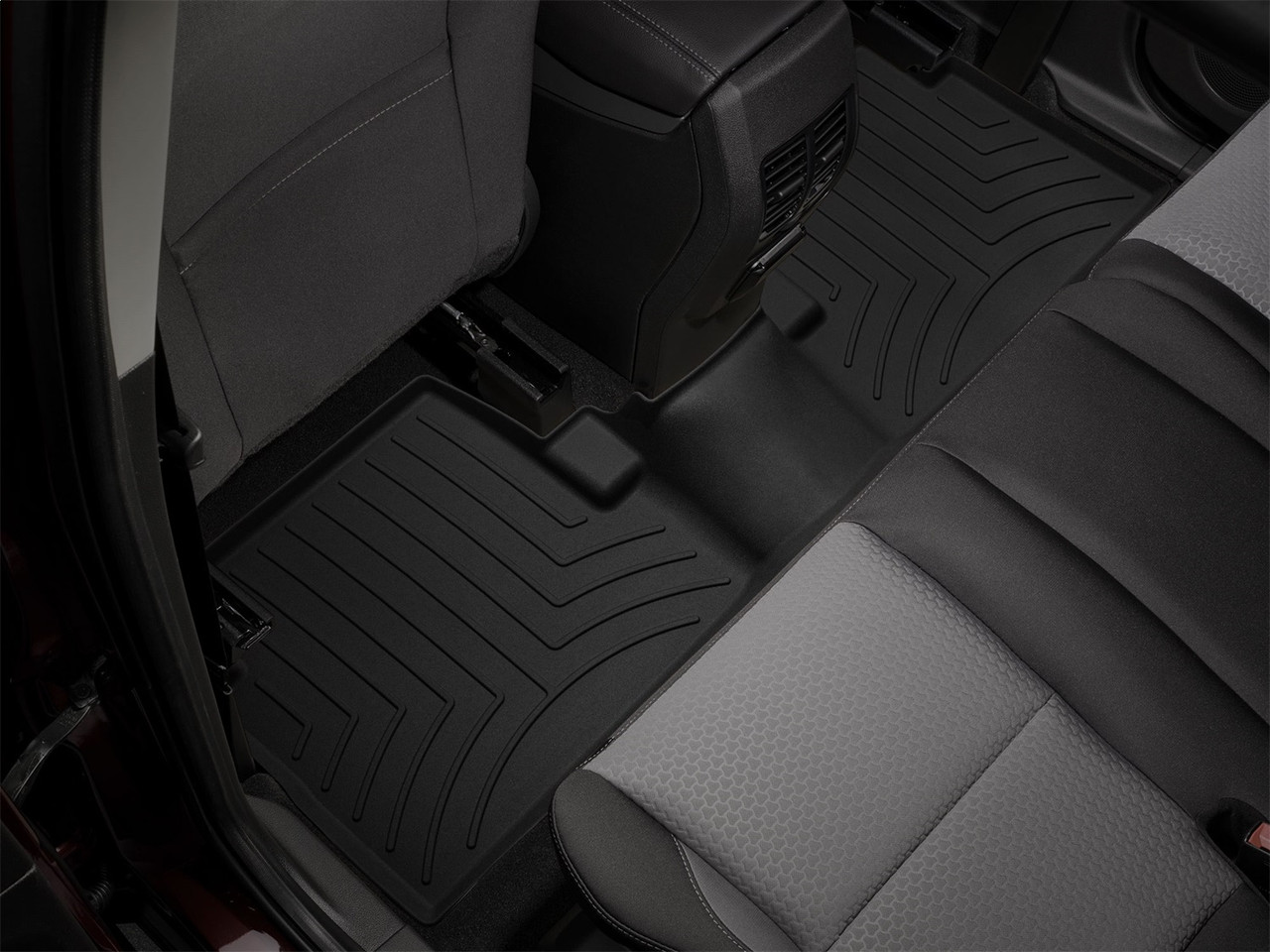 WeatherTech FloorLinerTM HP; Black; Rear 449692IM thumbnail 1