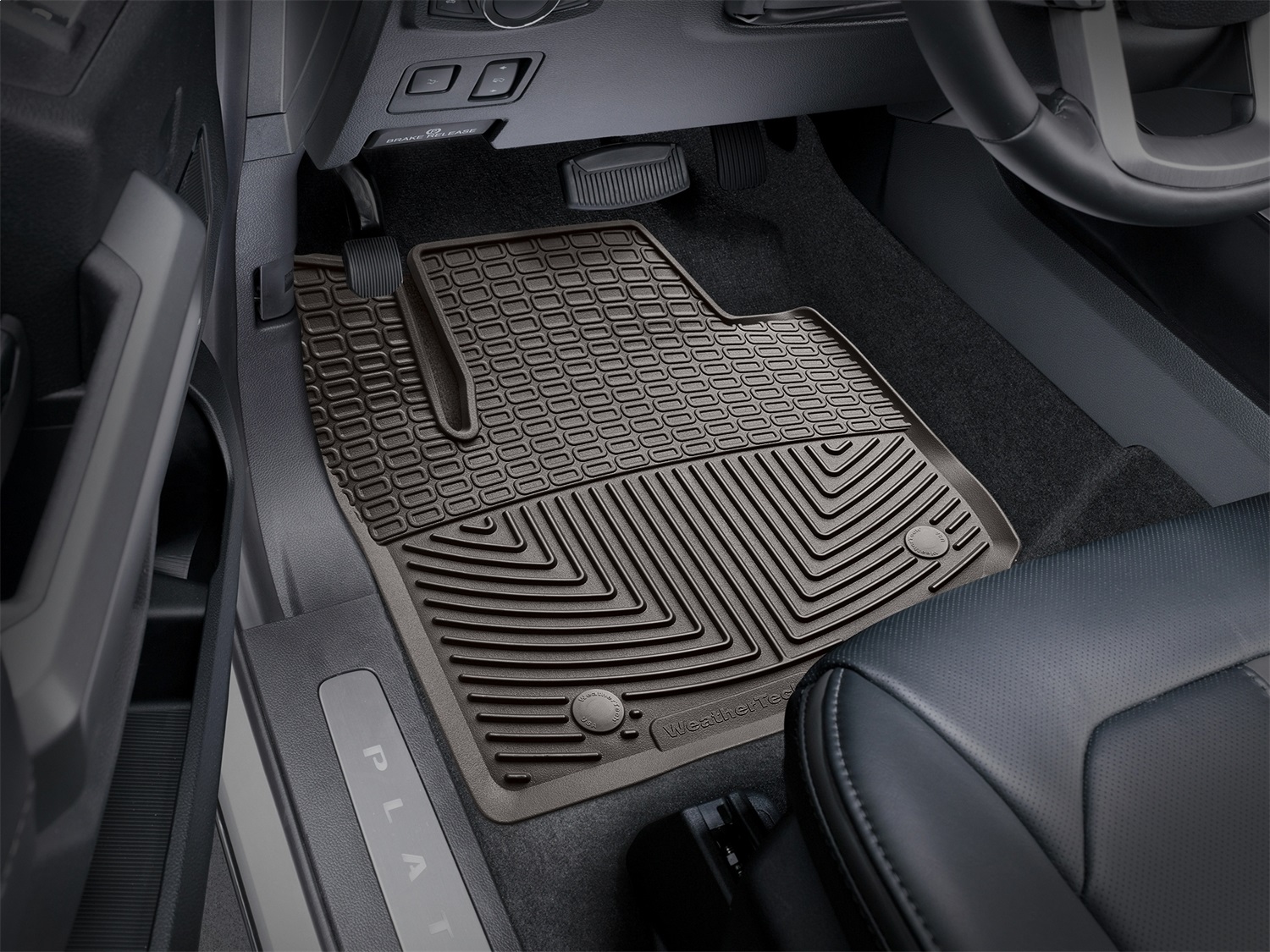 WeatherTech All Weather Floor Mats; Cocoa; Front W408CO thumbnail 0