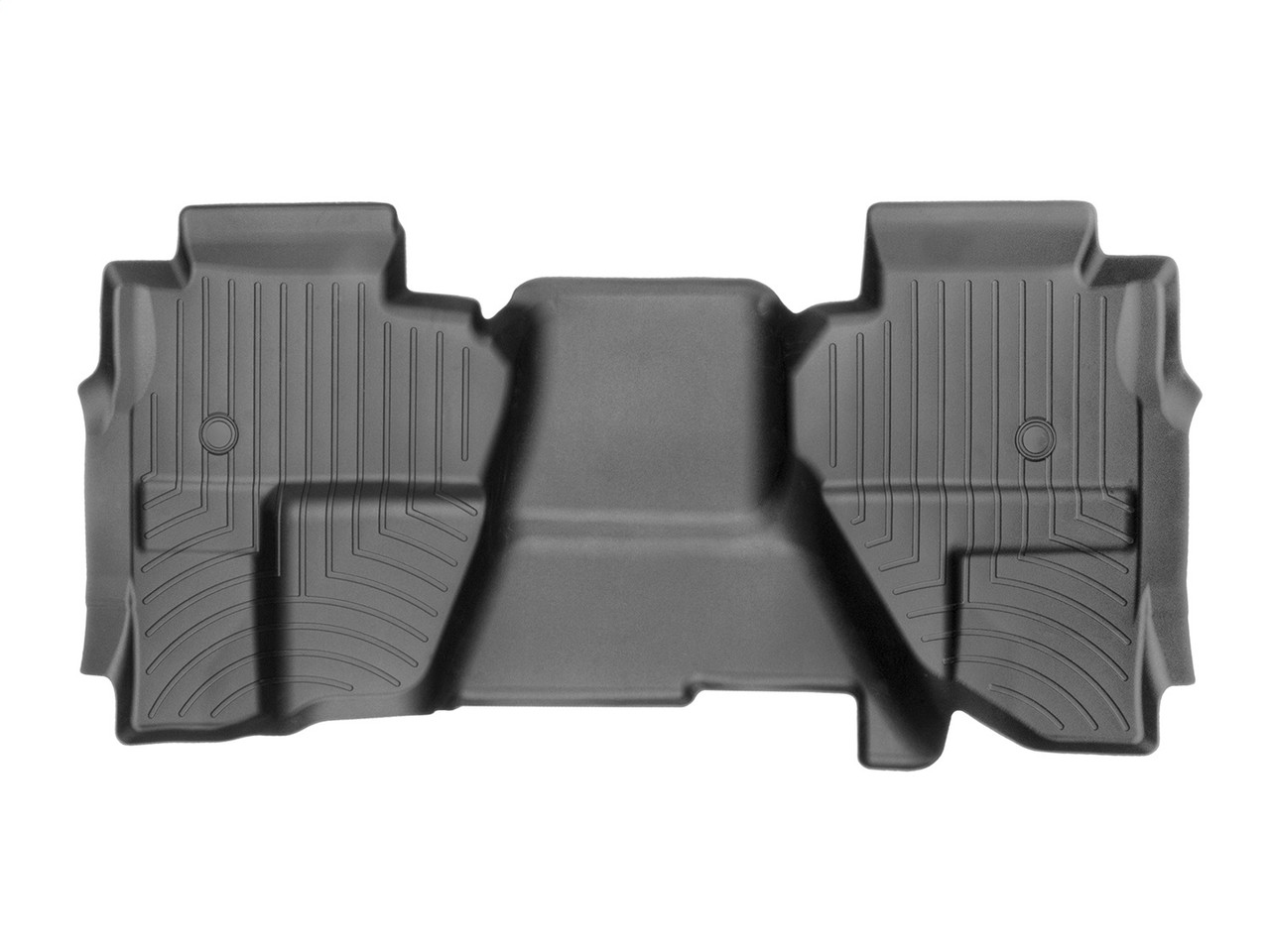 WeatherTech FloorLinerTM DigitalFit; Black; Rear 449662V thumbnail 1