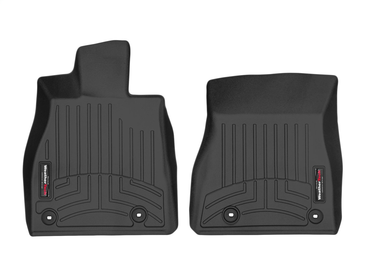 WeatherTech FloorLinerTM DigitalFit; Black; Front 4415381 thumbnail 0