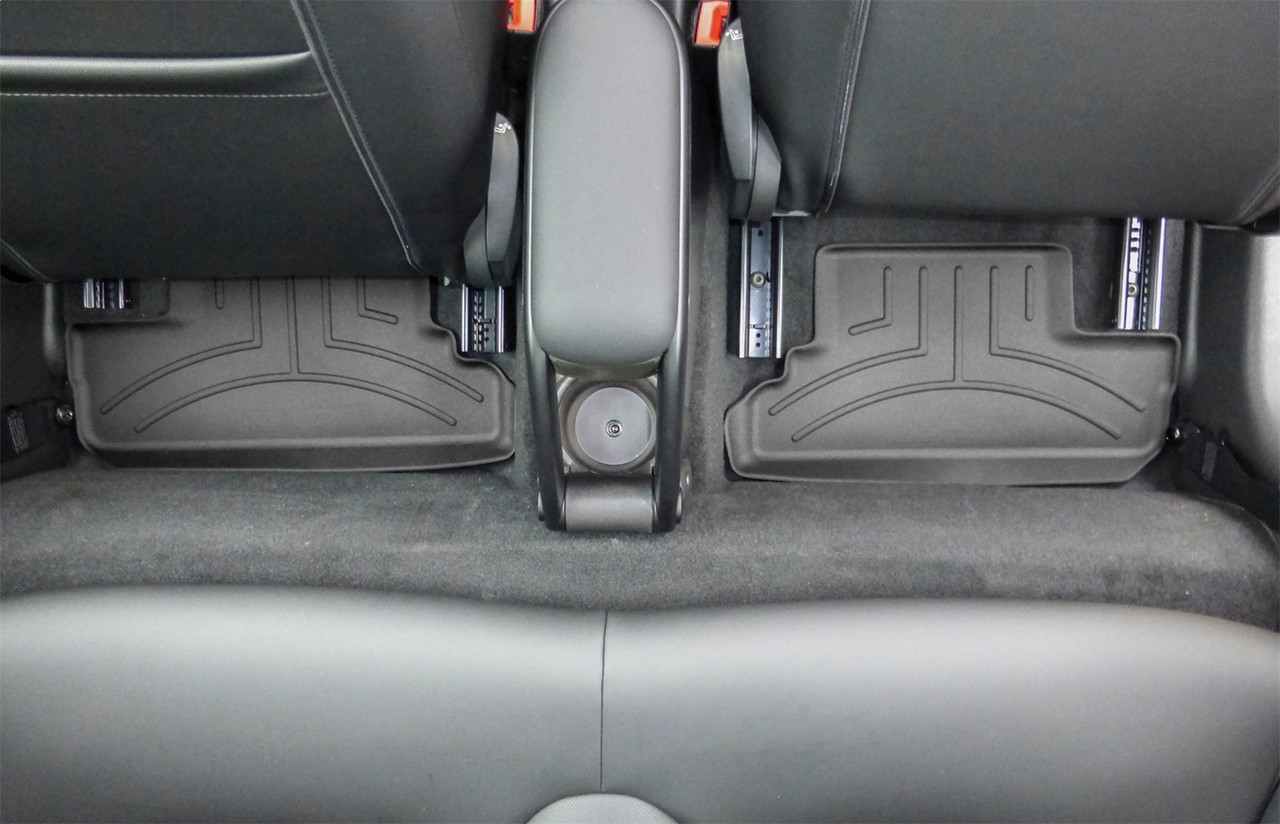 WeatherTech FloorLinerTM DigitalFit; Black; Rear 441364 thumbnail 1