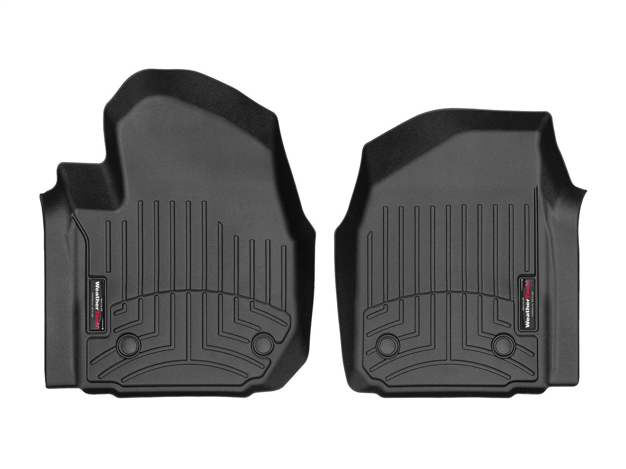 WeatherTech FloorLinerTM DigitalFit; Black; Front 4415431V thumbnail 1