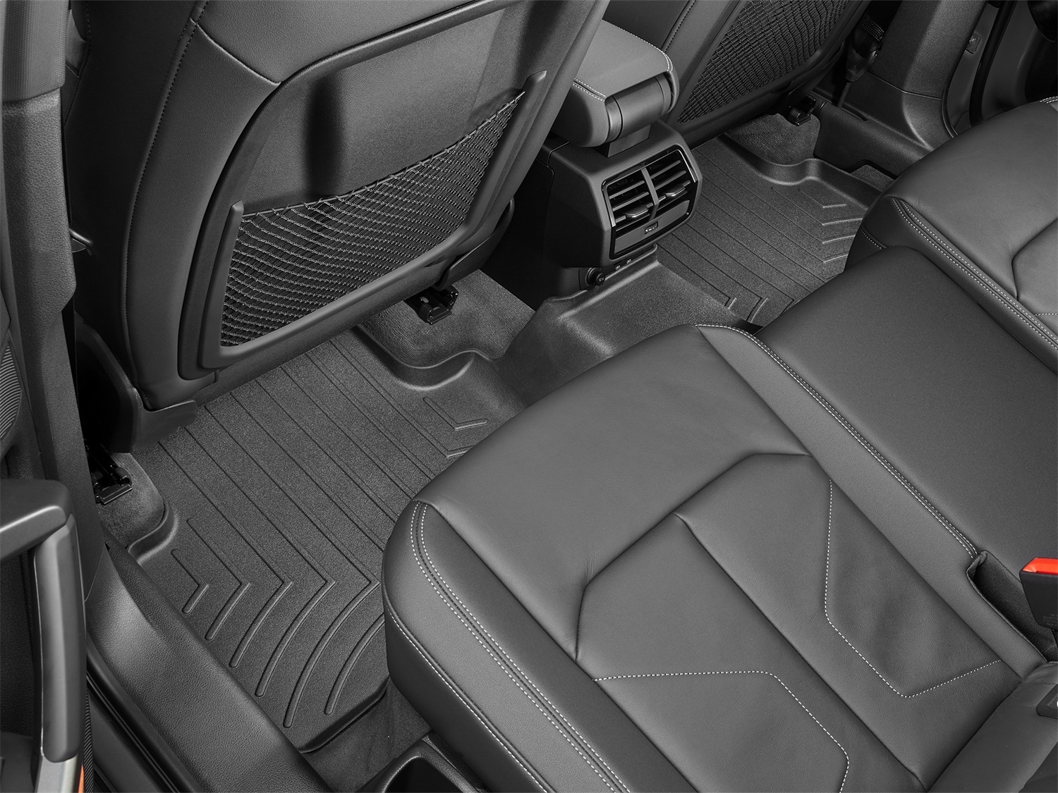 WeatherTech FloorLinerTM DigitalFit; Black; Rear 4415442 thumbnail 1
