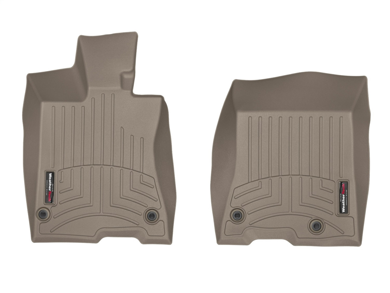 WeatherTech FloorLinerTM DigitalFit; Tan; Front 455581 thumbnail 0