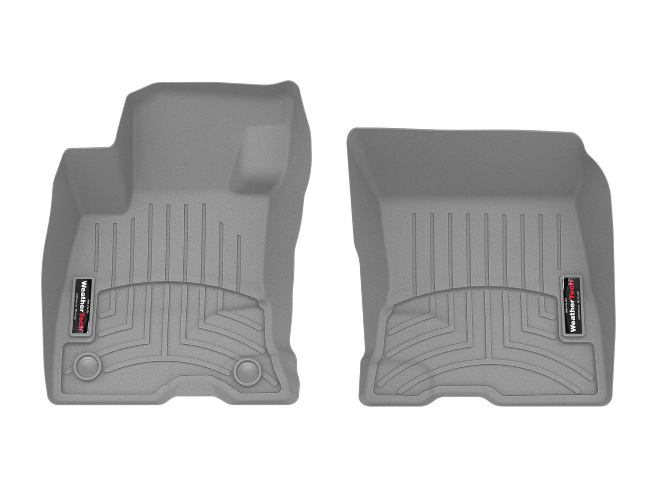 WeatherTech FloorLinerTM DigitalFit; Gray; Front 4617191 thumbnail 0