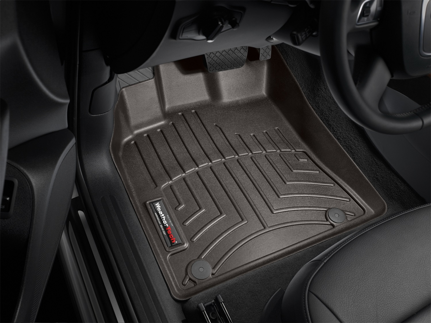 WeatherTech FloorLinerTM DigitalFit; Cocoa; Front 472301 thumbnail 1