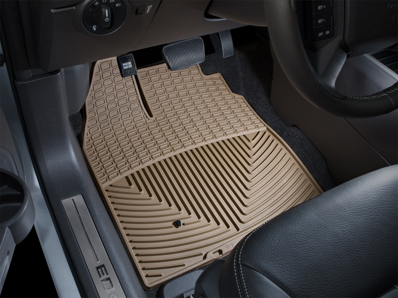 WeatherTech All Weather Floor Mats; Tan; Front W186TN thumbnail 1