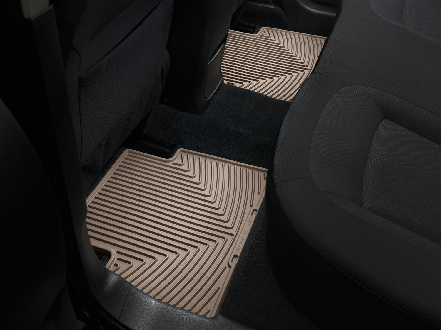 WeatherTech All Weather Floor Mats; Tan; Rear W217TN thumbnail 1