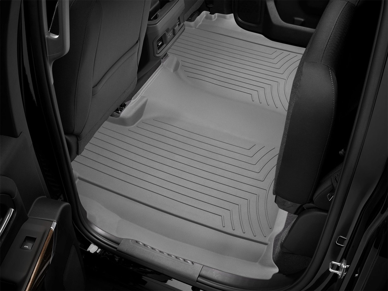 WeatherTech FloorLinerTM HP; Gray; Rear 4614365IM thumbnail 1