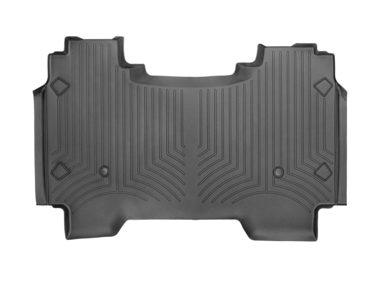 WeatherTech FloorLinerTM DigitalFit; Black; Rear 4414282 thumbnail 1