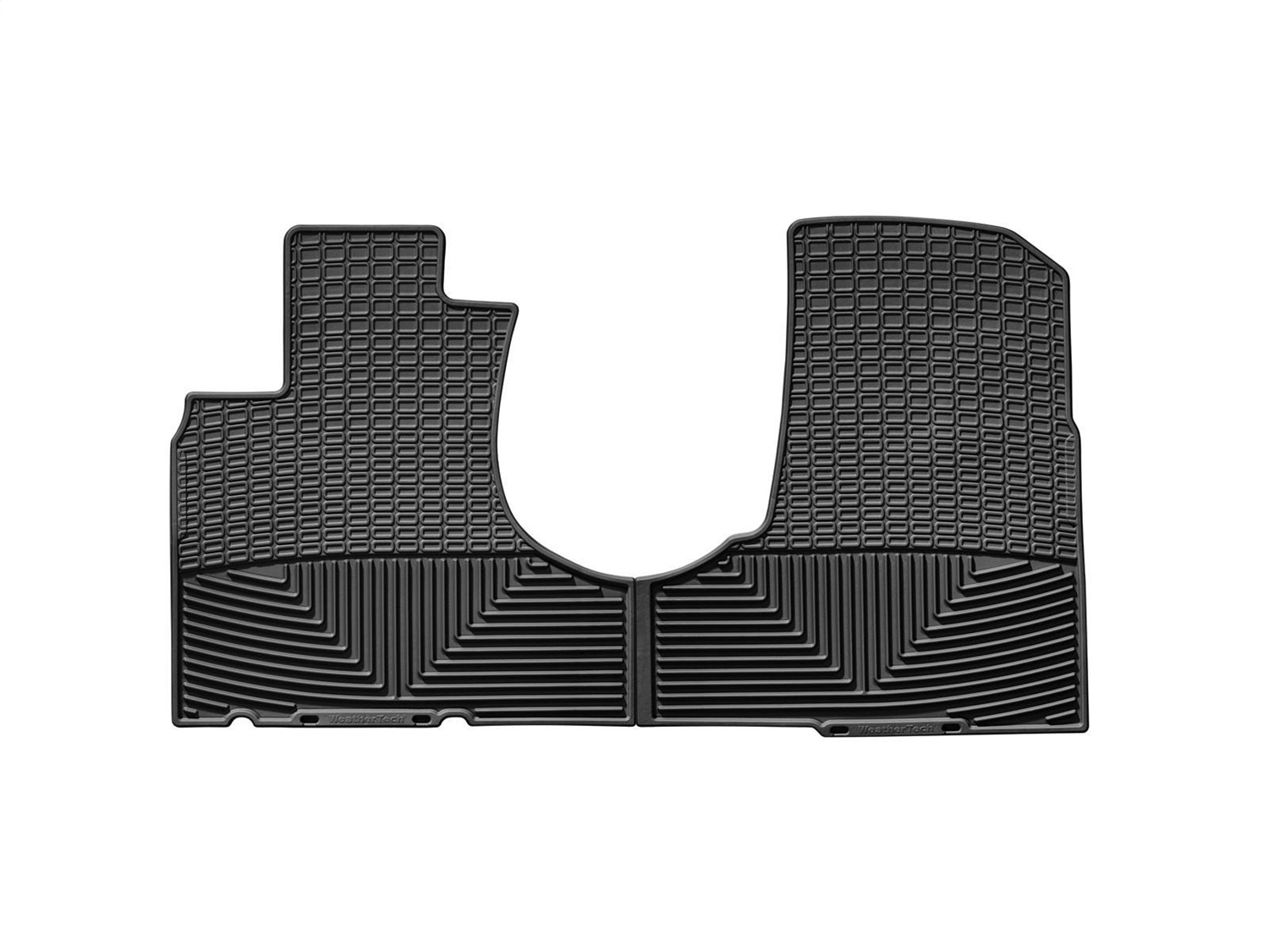 WeatherTech All Weather Floor Mats; Black; Front W59 thumbnail 1