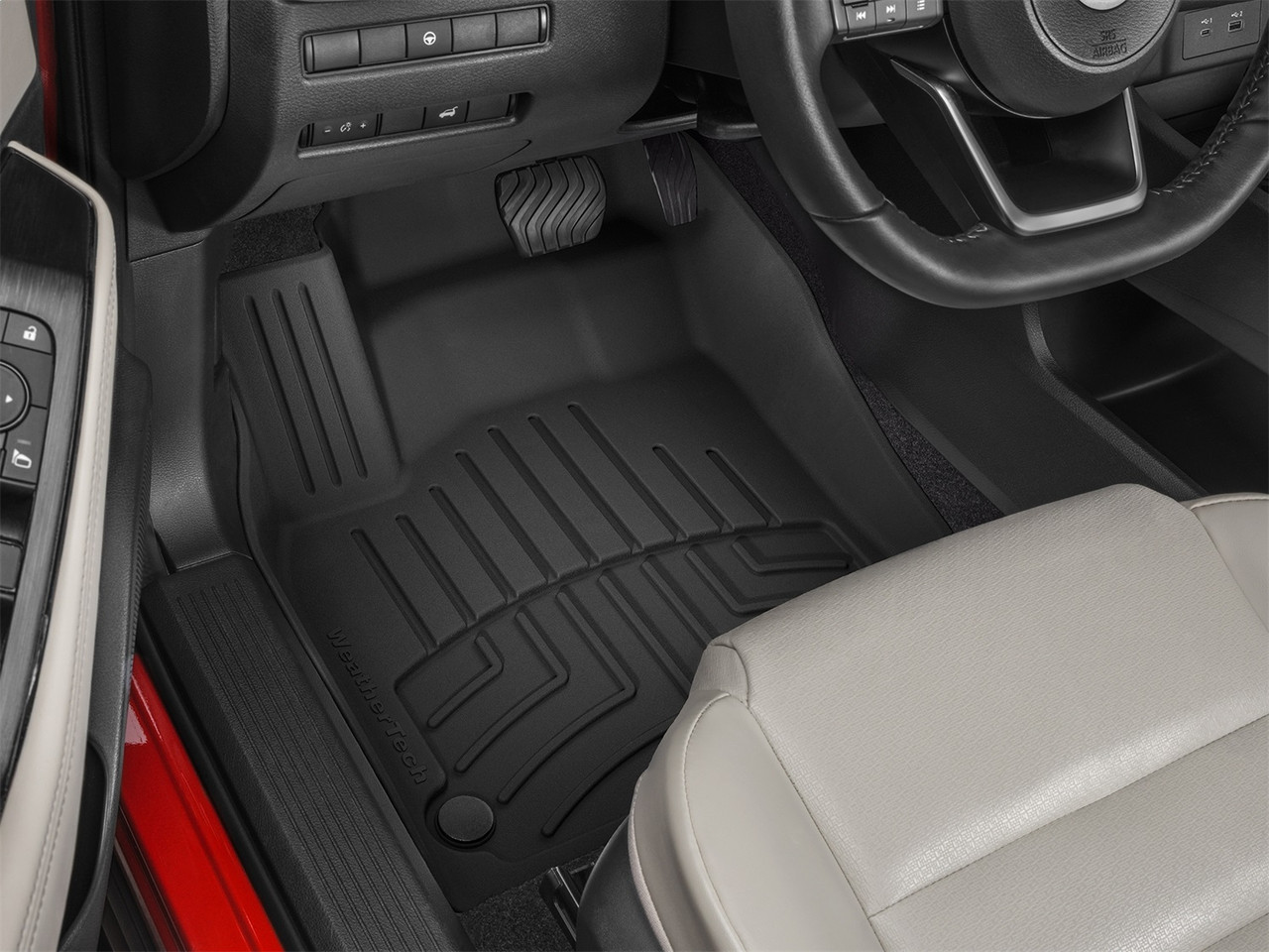 WeatherTech FloorLinerTM HP; Black; Front 4416441IM thumbnail 0