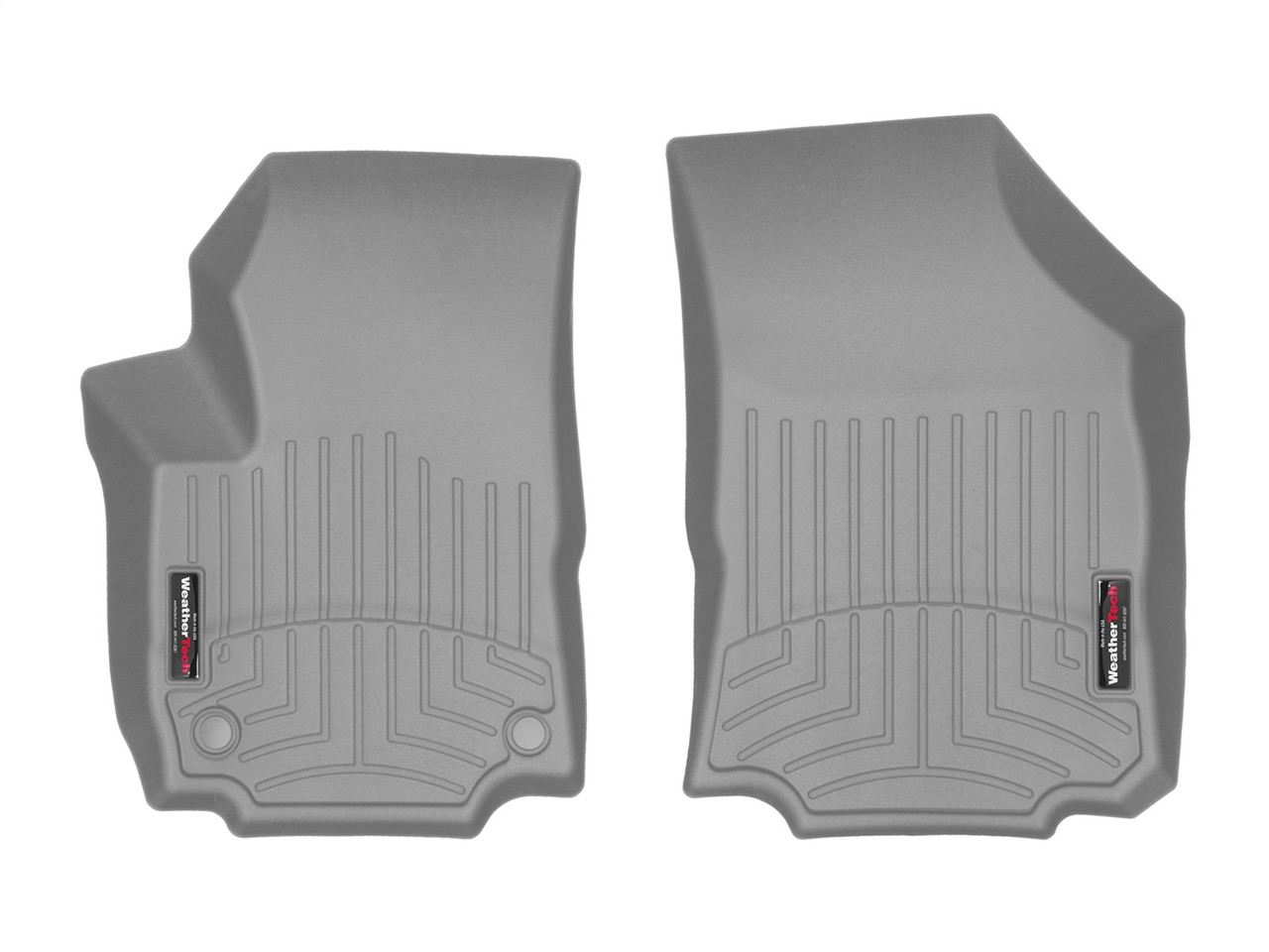 WeatherTech FloorLinerTM DigitalFit; Gray; Front 4611761 thumbnail 1