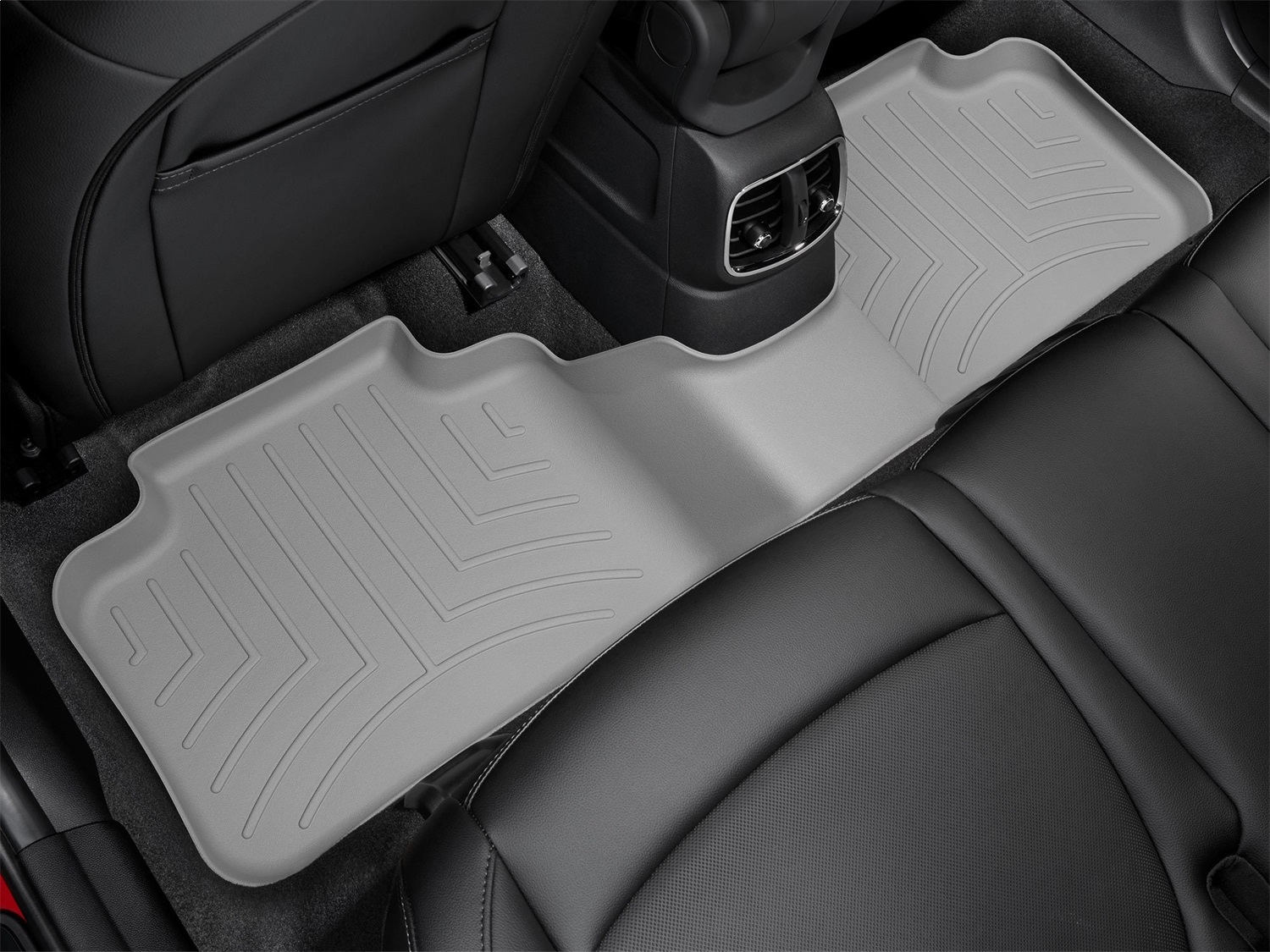 WeatherTech FloorLinerTM DigitalFit; Gray; Rear 4611782 thumbnail 0